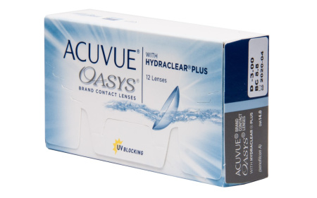 ACUVUE OASYS WITH HYDRACLEAR PLUS12 ШТ